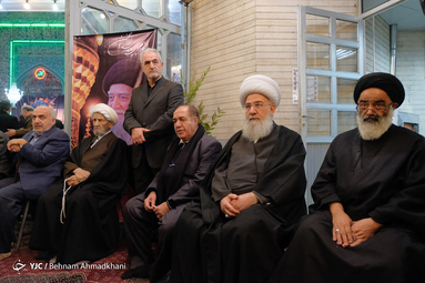 مراسم ترحیم آیت الله موسوی خلخالی