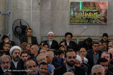 مراسم ترحیم آیت الله موسوی خلخالی