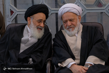 مراسم ترحیم آیت الله موسوی خلخالی