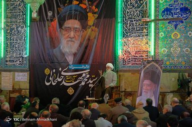 مراسم ترحیم آیت الله موسوی خلخالی