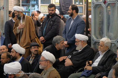 مراسم ترحیم آیت الله موسوی خلخالی