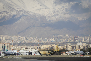 ورود پیکر خلبان شهید رحمانی به تهران
