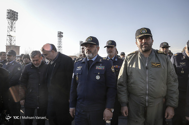 ورود پیکر خلبان شهید رحمانی به تهران
