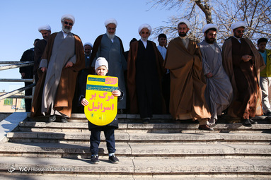 پاسداشت حماسه نهم دی در قزوین