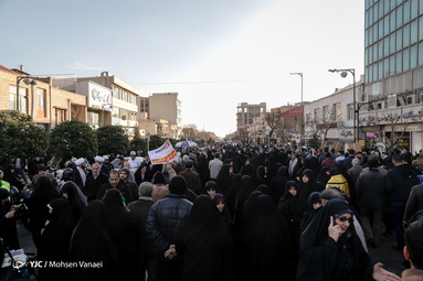 راهپیمایی ۹ دی تهران