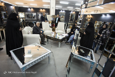 هجدهمين نمايشگاه مبلمان و لوستر- همدان