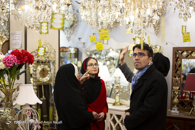 هجدهمين نمايشگاه مبلمان و لوستر- همدان