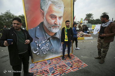 تشییع پیکر «حاج قاسم و ابومهدی» در کاظمین