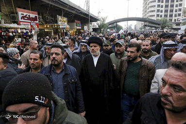 تشییع پیکر «حاج قاسم و ابومهدی» در کاظمین