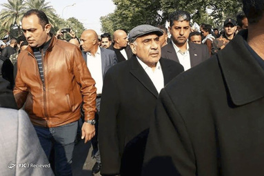 تشییع پیکر «حاج قاسم و ابومهدی» در کاظمین