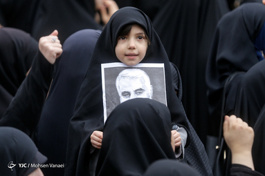 تجمع دسته عزاداری دانشجویان در دانشگاه تهران