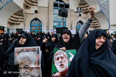 تجمع دسته عزاداری دانشجویان در دانشگاه تهران