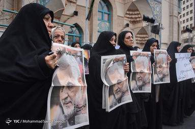تجمع دسته عزاداری دانشجویان در دانشگاه تهران