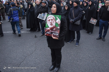 تجمع دسته عزاداری دانشجویان در دانشگاه تهران