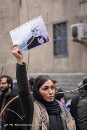 تجمع دسته عزاداری دانشجویان در دانشگاه تهران