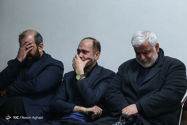مراسم تجدید عهد هنرمندان با سردار قاسم سلیمانی