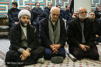 مراسم تجدید عهد هنرمندان با سردار قاسم سلیمانی