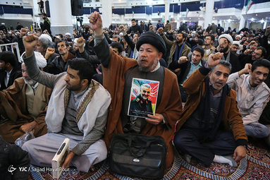 میثاق جوانان ۱۲۰ کشور با سردار شهید حاج قاسم سلیمانی