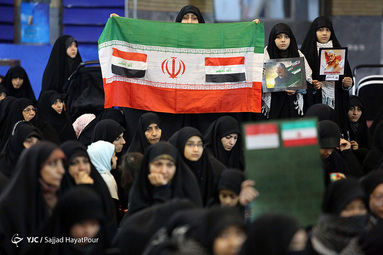 میثاق جوانان ۱۲۰ کشور با سردار شهید حاج قاسم سلیمانی