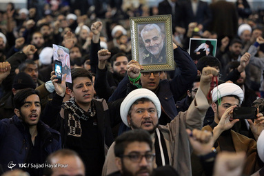 میثاق جوانان ۱۲۰ کشور با سردار شهید حاج قاسم سلیمانی