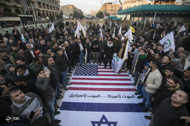 تشییع پیکر «حاج قاسم و ابومهدی» در کربلا