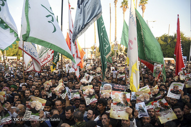 تشییع پیکر شهید سپهبد حاج قاسم سلیمانی در اهواز