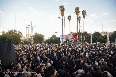 تشییع پیکر شهید سپهبد حاج قاسم سلیمانی در اهواز