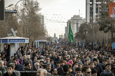 تشییع پیکر سردار قاسم سلیمانی در مشهد