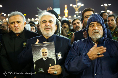 تشییع پیکر سردار قاسم سلیمانی در مشهد
