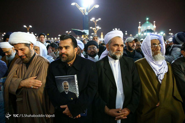 تشییع پیکر سردار قاسم سلیمانی در مشهد