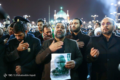 تشییع پیکر سردار قاسم سلیمانی در مشهد