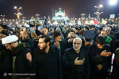 تشییع پیکر سردار قاسم سلیمانی در مشهد
