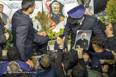 تشییع پیکر سردار قاسم سلیمانی در مشهد