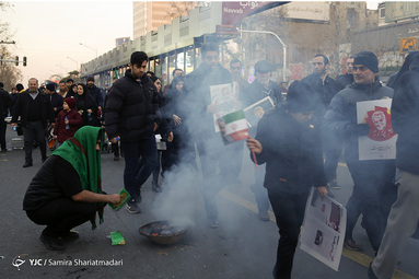 تشییع پیکر «حاج قاسم و ابومهدی» در تهران