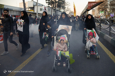تشییع پیکر «حاج قاسم و ابومهدی» در تهران