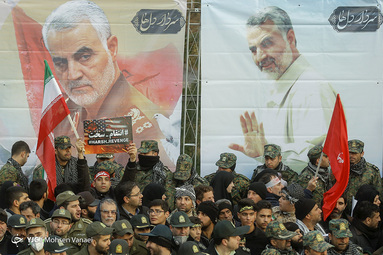 تشییع پیکر «حاج قاسم و ابومهدی» در تهران