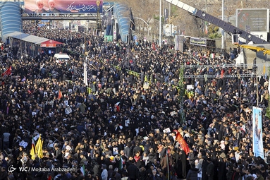 تشییع پیکر «حاج قاسم و ابومهدی» در تهران