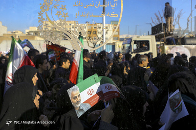 تشییع پیکر «حاج قاسم و ابومهدی» در تهران