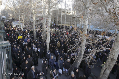 تشییع پیکر «حاج قاسم و ابومهدی» در تهران