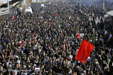 تشییع پیکر «حاج قاسم و ابومهدی» در تهران