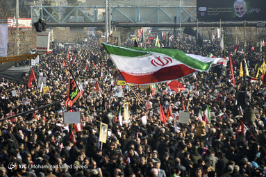 تشییع پیکر «حاج قاسم و ابومهدی» در تهران