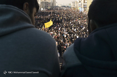 تشییع پیکر «حاج قاسم و ابومهدی» در تهران