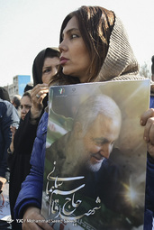تشییع پیکر «حاج قاسم و ابومهدی» در تهران