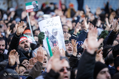 تشییع پیکر «حاج قاسم و ابومهدی» در تهران