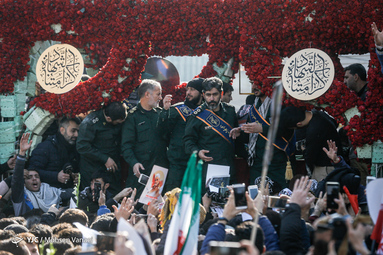 تشییع پیکر «حاج قاسم و ابومهدی» در تهران