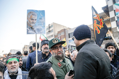 تشییع پیکر «حاج قاسم و ابومهدی» در تهران