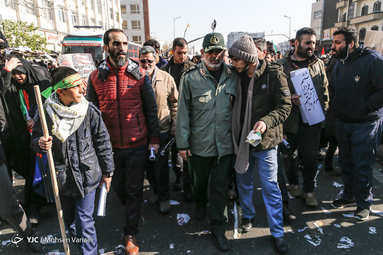 تشییع پیکر «حاج قاسم و ابومهدی» در تهران