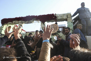 تشییع پیکر «حاج قاسم و ابومهدی» در تهران