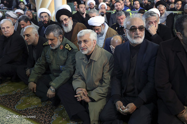 اقامه نماز و مراسم تشییع شهید حاج قاسم سلیمانی در دانشگاه تهران