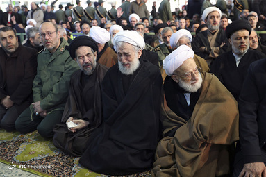 اقامه نماز و مراسم تشییع شهید حاج قاسم سلیمانی در دانشگاه تهران